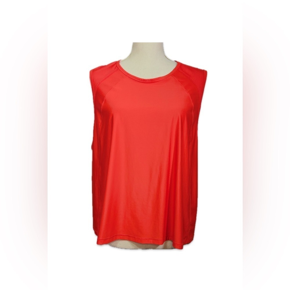 Avia NWT Vibrant Orange Athletic Tee Women’s Size XXL(22)